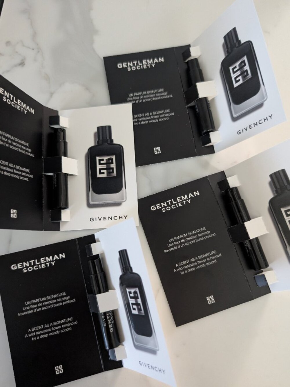 Givenchy gentleman society discovery travel size samples